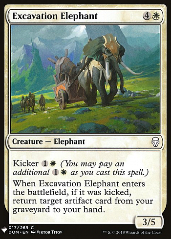 Excavation Elephant