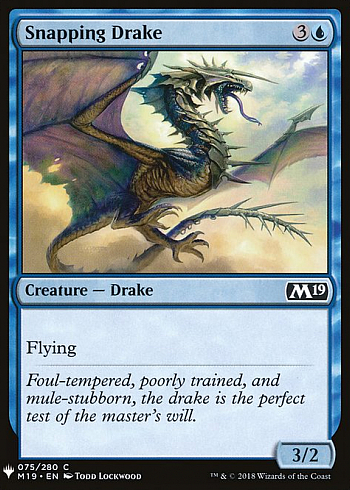 Snapping Drake