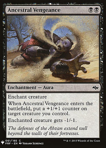 Ancestral Vengeance