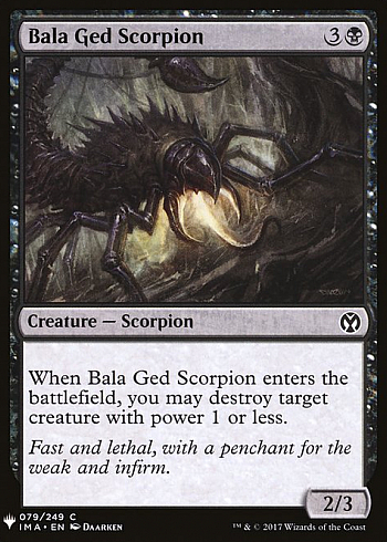 Bala Ged Scorpion