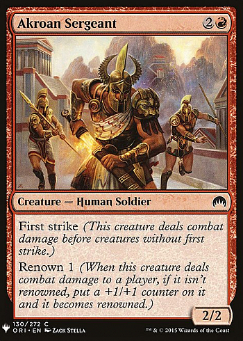 Akroan Sergeant