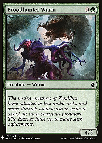 Broodhunter Wurm