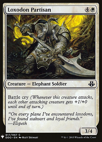 Loxodon Partisan