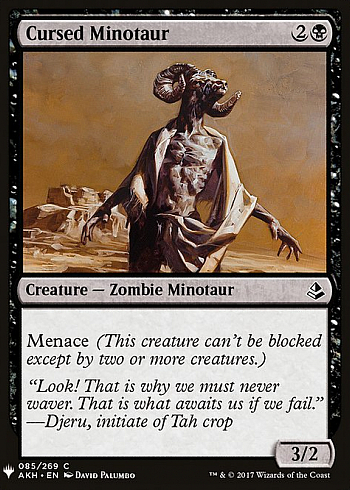 Cursed Minotaur