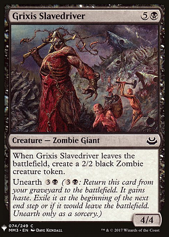 Grixis Slavedriver