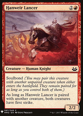 Hanweir Lancer