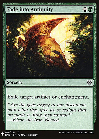 Fade into Antiquity