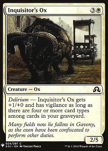 Inquisitor's Ox