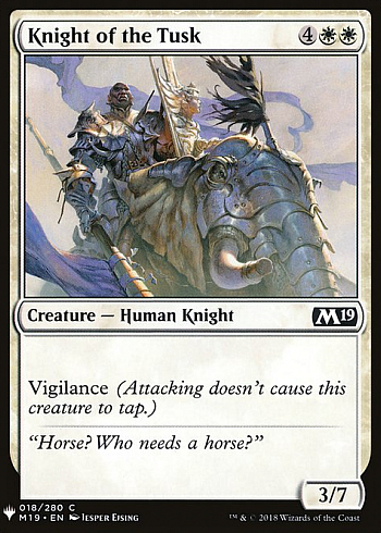 Knight of the Tusk