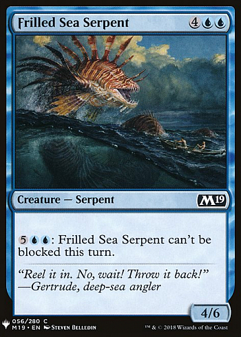 Frilled Sea Serpent