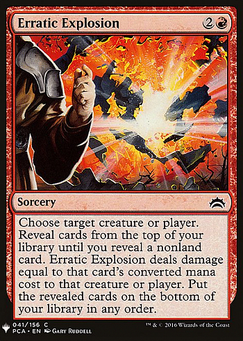 Erratic Explosion