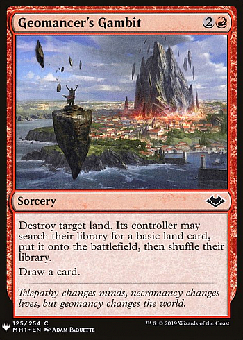 Geomancer's Gambit