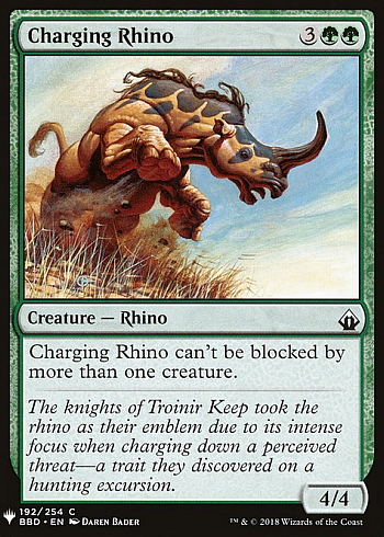 Charging Rhino
