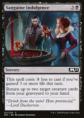 Sanguine Indulgence