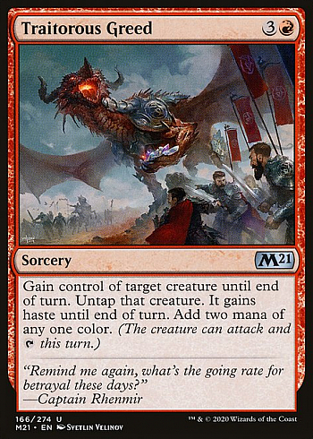 Traitorous Greed