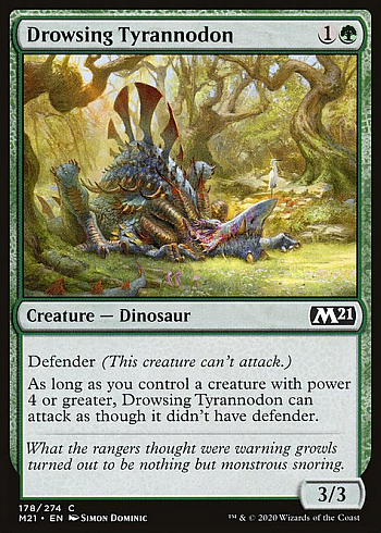 Drowsing Tyrannodon