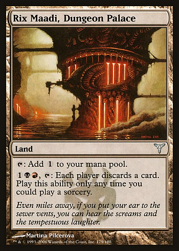 Rix Maadi, Dungeon Palace