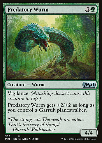 Predatory Wurm