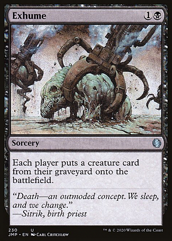 Exhume