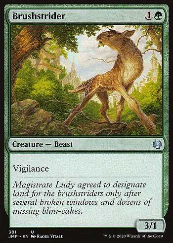 Brushstrider