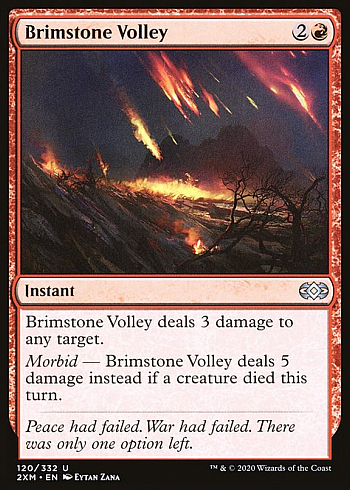 Brimstone Volley
