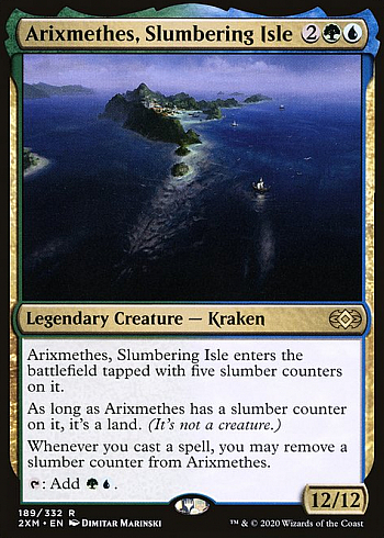 Arixmethes, Slumbering Isle