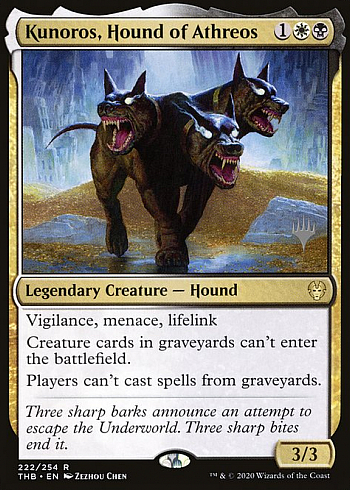 Kunoros, Hound of Athreos