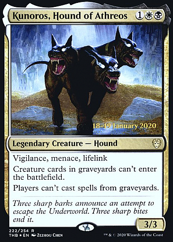 Kunoros, Hound of Athreos