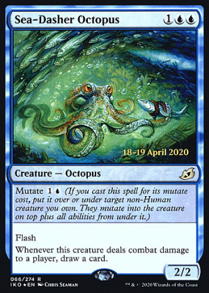 Sea-Dasher Octopus