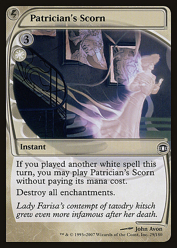 Patrician's Scorn