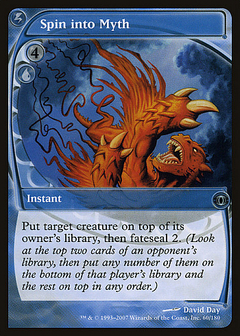 Spin into Myth