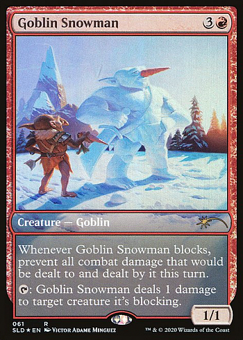 Goblin Snowman