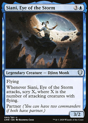 Siani, Eye of the Storm