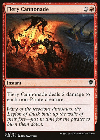 Fiery Cannonade