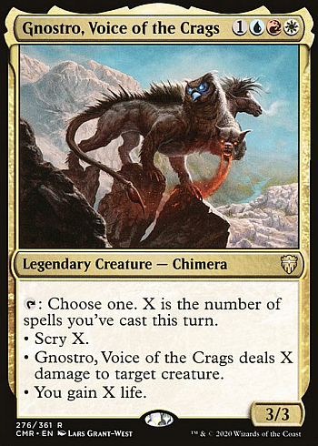 Gnostro, Voice of the Crags