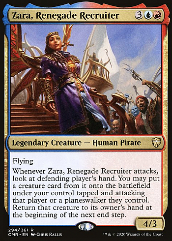 Zara, Renegade Recruiter