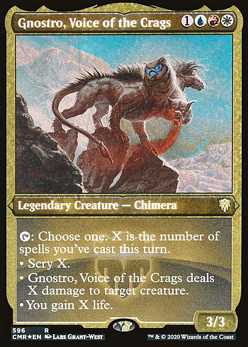 Gnostro, Voice of the Crags