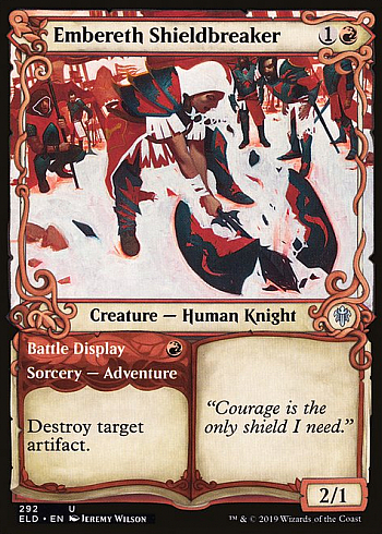 Embereth Shieldbreaker // Battle Display