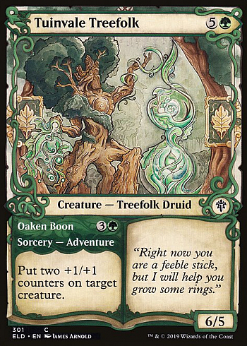 Tuinvale Treefolk // Oaken Boon