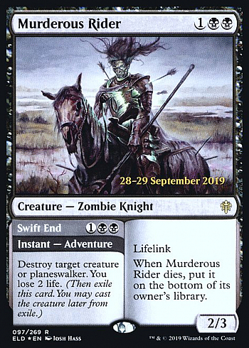 Murderous Rider // Swift End