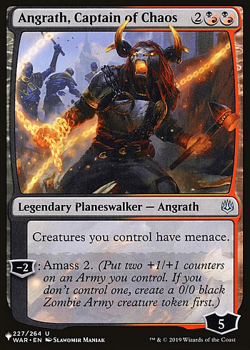 Angrath, Captain of Chaos