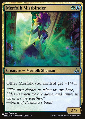 Merfolk Mistbinder