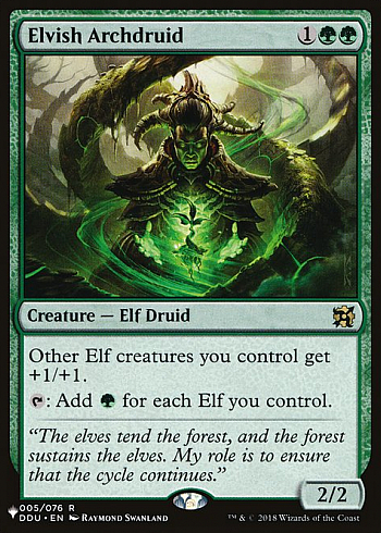 Elvish Archdruid