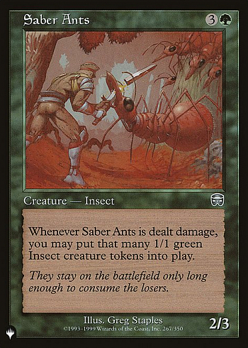 Saber Ants