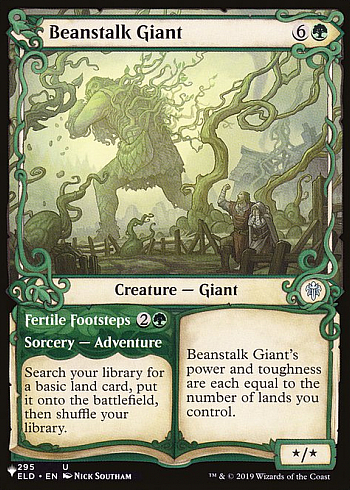 Beanstalk Giant // Fertile Footsteps