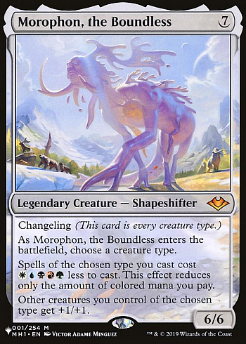 Morophon, the Boundless