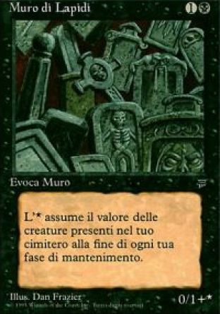Wall of Tombstones