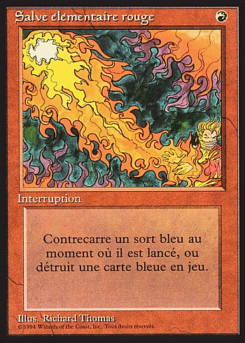 Red Elemental Blast