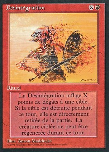 Disintegrate