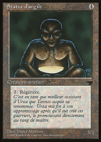 Clay Statue